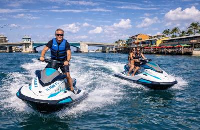 Private, romantic jet ski tours for couples—guided through Madeira Beach and John’s Pass.