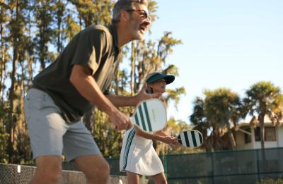 Pickleball out at Saddlebrook