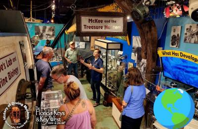 April Guided Tours at the History of Diving Museum
