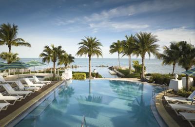 Resort Pool View at Courtyard Faro Blanco Resort Florida Keys