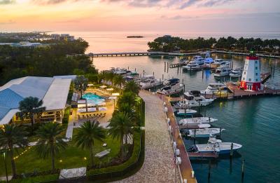 Aerial View of Resort Exterior