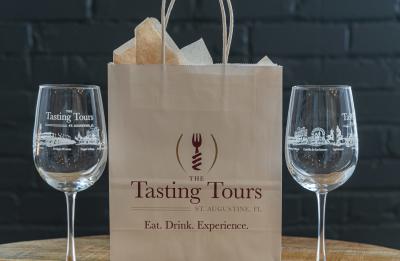Beautifully etched souvenir glass