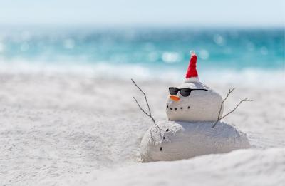 Tropical Snowman