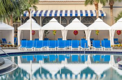 Poolside Cabanas