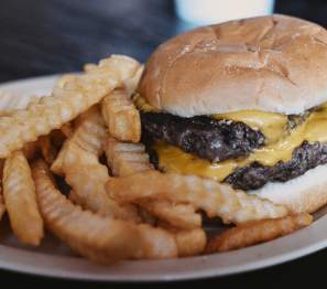 Enjoy a one of a kind burger at Johnny's