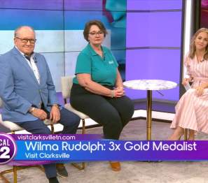 people in a television studio