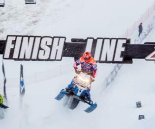 World Championship Snowmobile Hillclimb