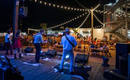 live music-sip yard