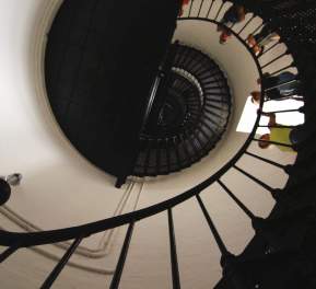 Climbing Bodie Island Lighthouse