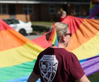 Rainbow Rocket City Pride LGBTQ+