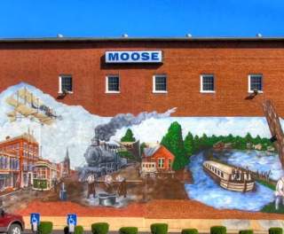 Milton Transportation Mural