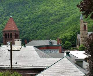 Jim Thorpe clocktower