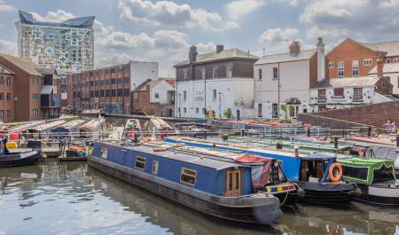 Birmingham Canal boats