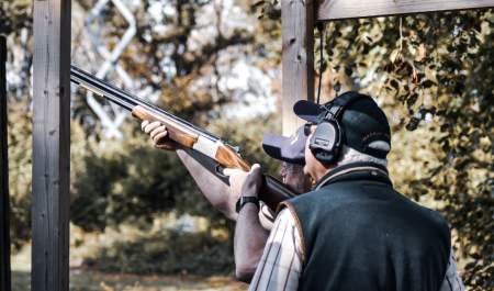 Clay shooting at Ian Coley Sporting Ltd.