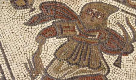 Mosaic at Chedworth Roman Villa