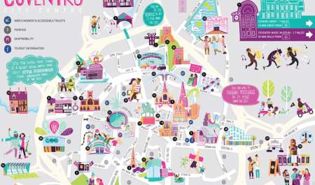 Coventry City Centre Map