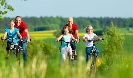 Family, Cycle, Summer