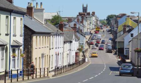 Honiton town centre