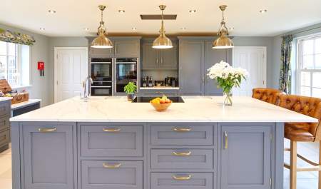 The kitchen at Pasture House Holiday Cottages