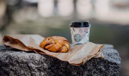 Kanelsnurr og kaffe fra Håndverksbakeriet