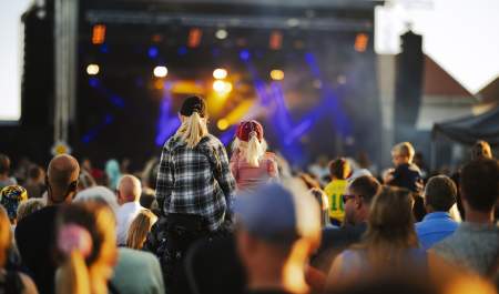Konsert på Skalldyrfestivalen