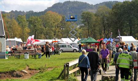 Dyrskue cattle show Lyngdal southern Norway
