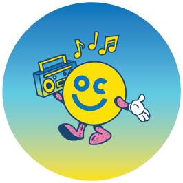 Rising Tides Boom Box Character