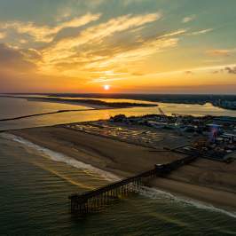 Sunset in Ocean City, MD