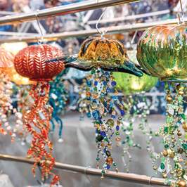 Springfest MD vendor of glass jellyfish