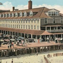 The First Atlantic Hotel — Courtesy of The Ocean City Life-Saving Station Museum, collection of George and Suzanne Hurley.