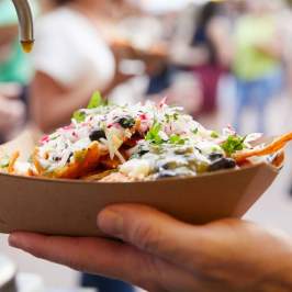 Nachos at a Food Tent at Springfest MD