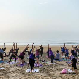 Yoga on the Beach