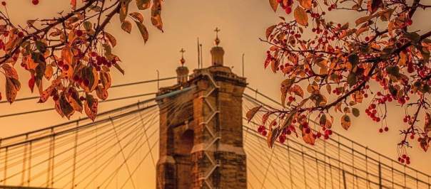 Roebling Bridge @jonreynoldsphoto