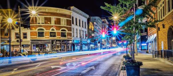 Covington, KY at Midnight