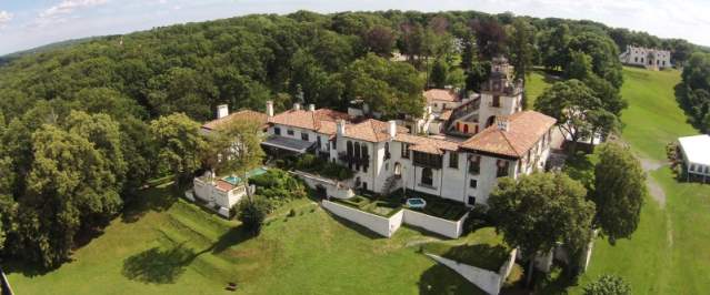 Vanderbilt-mansion-and-museum-aerial