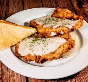 chicken and gravy from Pbody's
