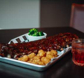 platter of ribs