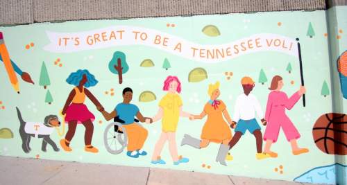 It's Great to be a Tennessee Vol Mural