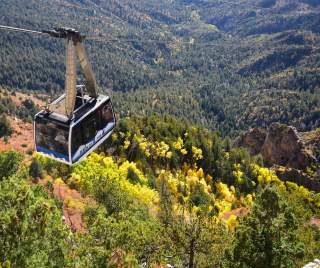 Sandia Tram Fall