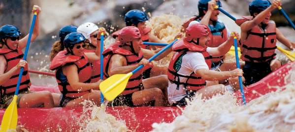 whitewater rafting