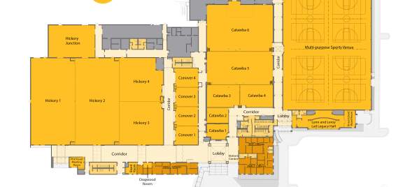 HMCC Building Layout Map Jan. 2026