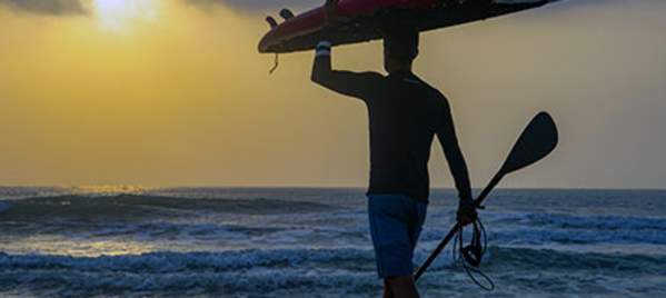 surfing-at-dusk