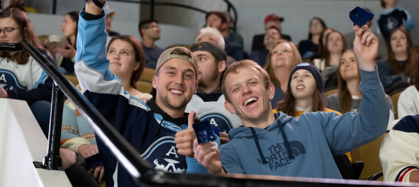 Milwaukee Admirals Fans in the Stands