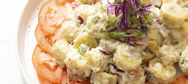 Alex Fieldings's Content Green Banana Salad