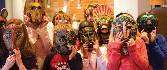 Kids at Artworks in Montgomery Museum of Fine Arts