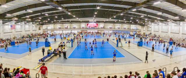 Volleyball Tournament at Cramton Bowl Multiplex