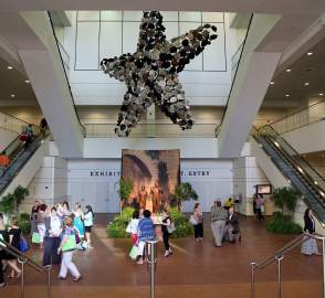 Convention Center Entrance hats