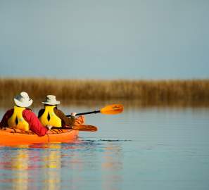 Kayaking on the Golden Isles waters