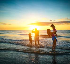 Relax on miles of sunny beaches found along the Georgia coast.