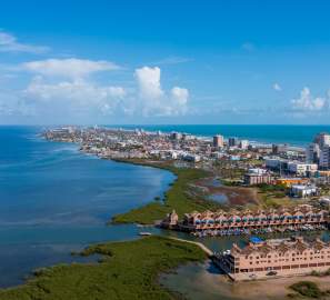 Aerial of Island (Bay Side)